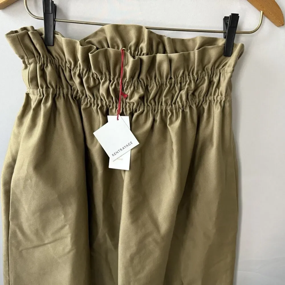 Grunge Skirt Rare Boho Sustainable Fashion Pockets Sz S Maxi High Waisted
